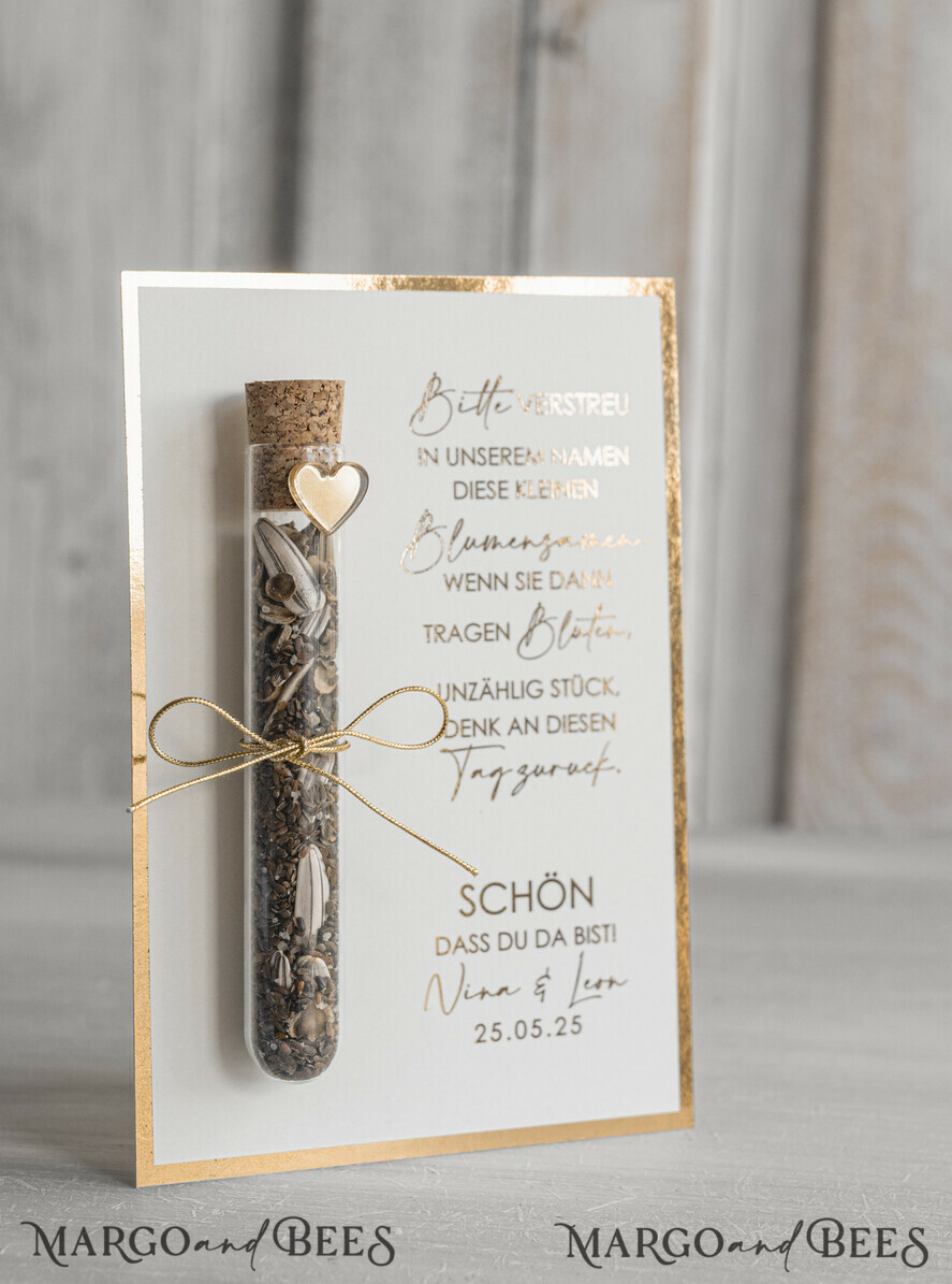 WEDDING FAVORS gastgeschenke hochzeit Personalisierte Gastgeschenke Hochzeit mit Blumensamen Reagenzglas, personalisiert Gastgeschenk Hochzeit Samen handgemachte Gastgeschenk Hochzeit Brautpaar