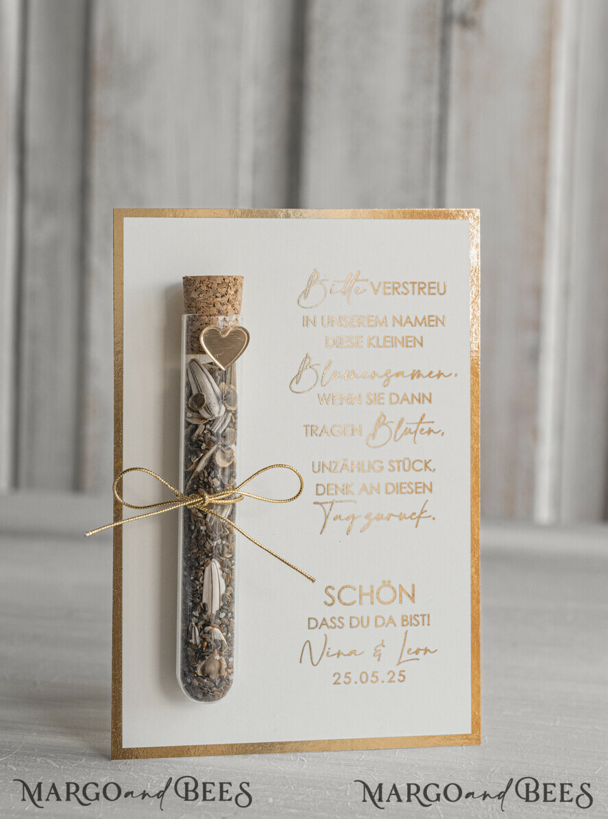 WEDDING FAVORS gastgeschenke hochzeit Personalisierte Gastgeschenke Hochzeit mit Blumensamen Reagenzglas, personalisiert Gastgeschenk Hochzeit Samen handgemachte Gastgeschenk Hochzeit Brautpaar