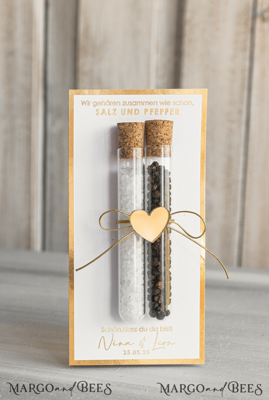 WEDDING FAVORS gastgeschenke hochzeit GastgeschenkeHochzeit wir gehoren zusammen wie Salz Pfeffer Gastgeschenk Pfeffer & Salz für Eure Hochzeitsgäste , Gastgeschenk Hochzeit Brautpaar Pfeffer & Salz mit Name