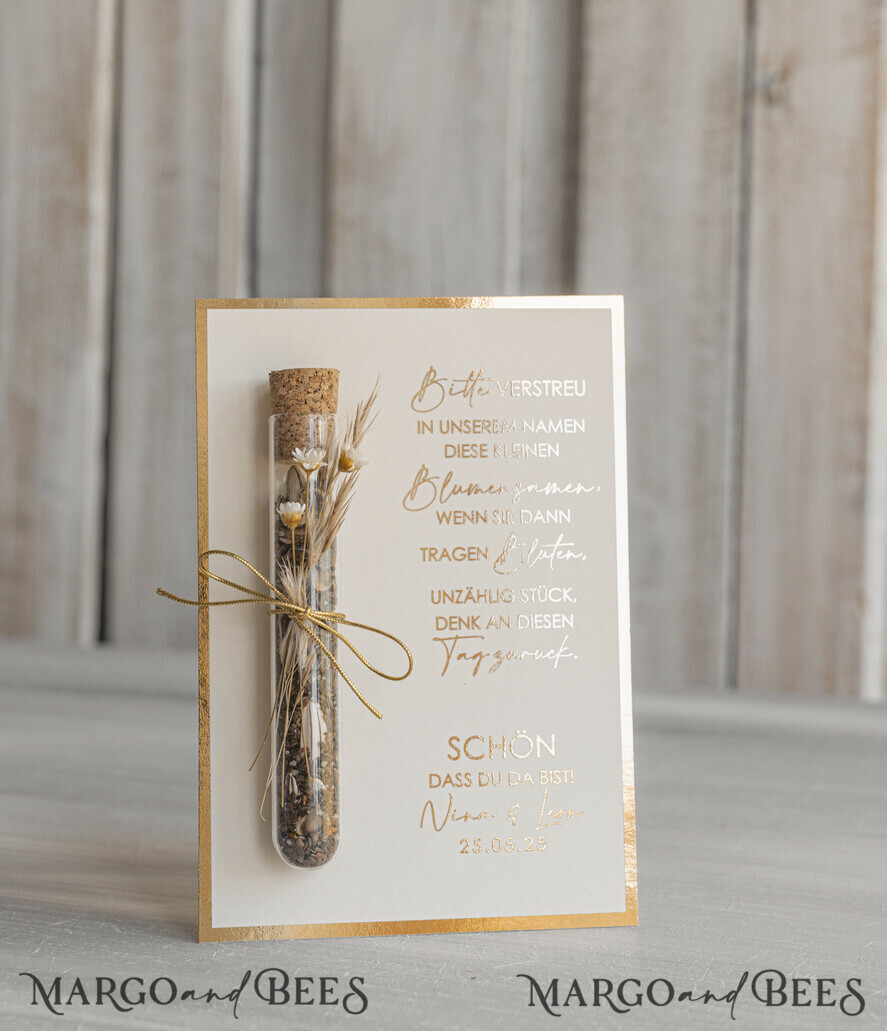 WEDDING FAVORS gastgeschenke hochzeit Personalisierte Gastgeschenke Hochzeit mit Blumensamen Reagenzglas, personalisiert Gastgeschenk Hochzeit Samen handgemachte Gastgeschenk Hochzeit Brautpaar