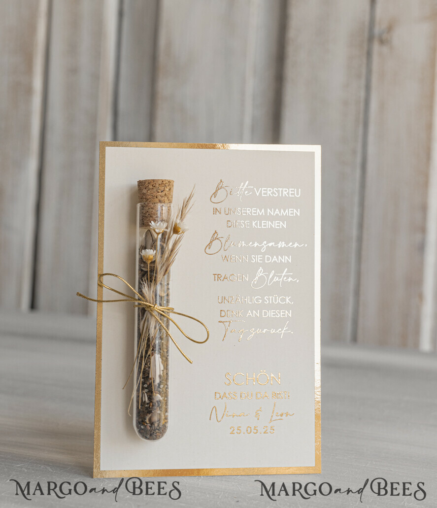 WEDDING FAVORS gastgeschenke hochzeit Personalisierte Gastgeschenke Hochzeit mit Blumensamen Reagenzglas, personalisiert Gastgeschenk Hochzeit Samen handgemachte Gastgeschenk Hochzeit Brautpaar