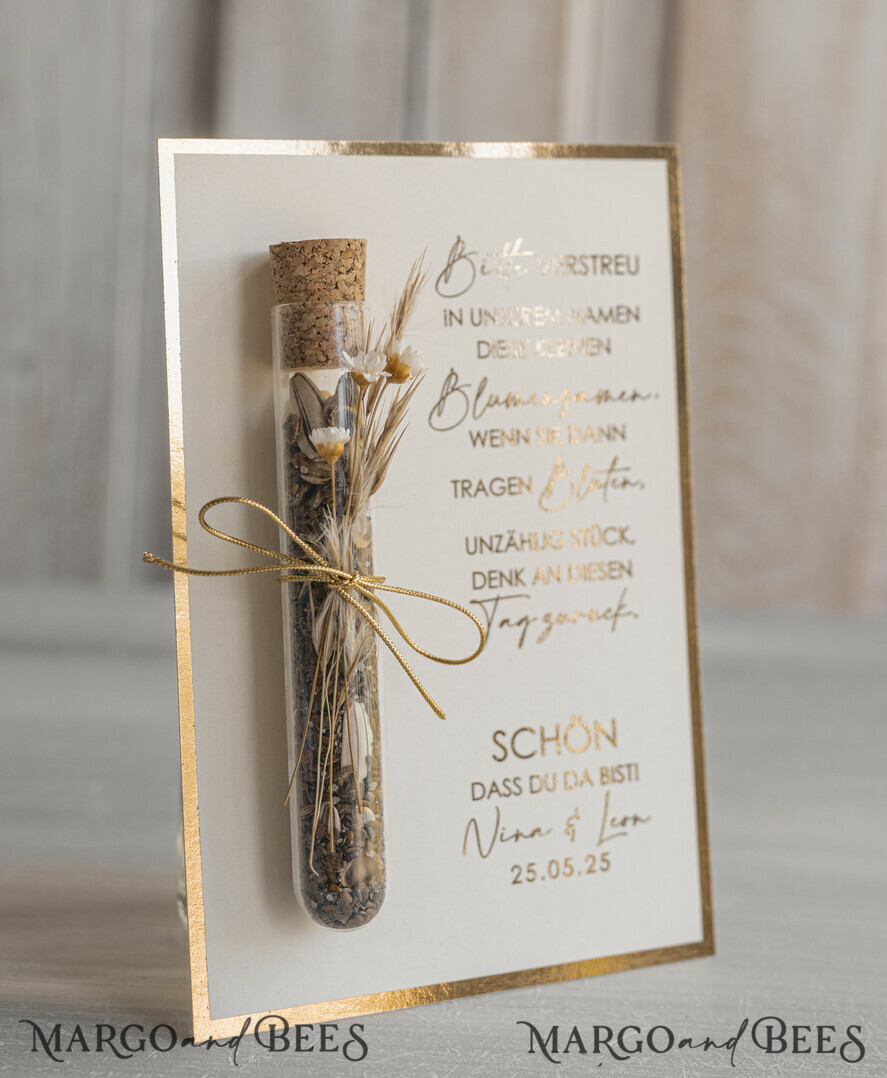 WEDDING FAVORS gastgeschenke hochzeit Personalisierte Gastgeschenke Hochzeit mit Blumensamen Reagenzglas, personalisiert Gastgeschenk Hochzeit Samen handgemachte Gastgeschenk Hochzeit Brautpaar