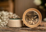RING BEARER BOXES & PILLOWS Epoxy Wedding rings Box Presonaised Ring Box for wedding bands, wood wedding ring box  • rustic wedding rings box • real flowers in resin luxury ring box18