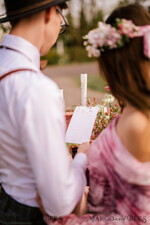 MENU & PROGRAMS romantic Romantic White Wedding Menu, Elegant Sakura Or Cherry Blossom Wedding Menu Cards, Minimalistic And Delicate Custom Wedding Menu, Cute Handmade Wedding Cards    4