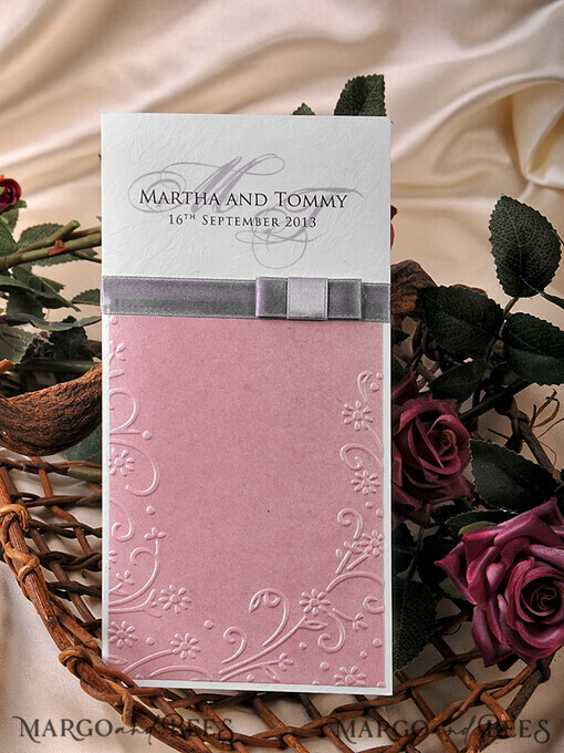 SAMPLING SERVICE romantic Wedding Invitation Samples