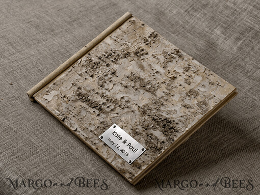 WEDDING GUEST BOOKS Holzrustikale Gästebücher Graviertes rustikales Instax Hochzeitsfoto Gästebuch Holz Boho Instax Hochzeitsbuch