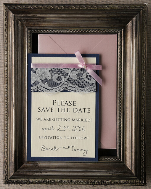 SAVE THE DATES rustic rustic