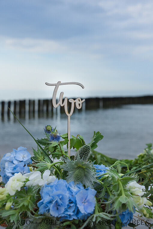 TABLE DECOR SIGNS Wood Eco Rustic Table numbers Wooden Rustic Wedding Table Number, Custom Elegant Simple Natural Wood Table Numbers, Handmade Minimalist Wedding Table Décor, 3D Wedding Sign, Editable Wording
