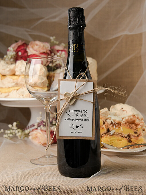 DRINKS LABELS Rustic drink labels