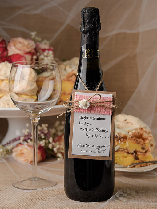 DRINKS LABELS Rustic drink labels