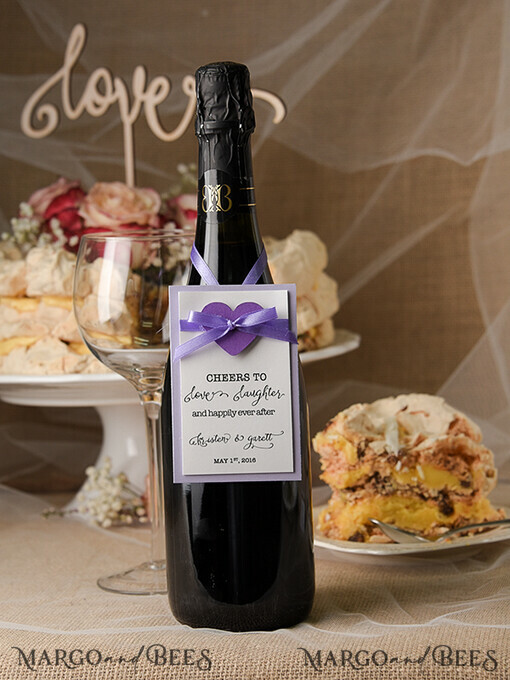 DRINKS LABELS Rustic prosecco label