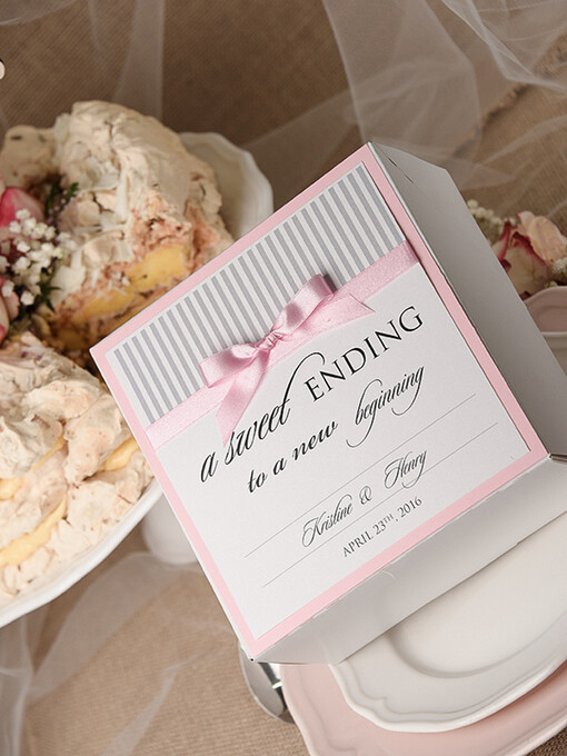 CAKE BOX RUSTIC wedding cake box