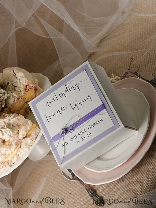 CAKE BOX RUSTIKAL  
 Hochzeitstorte Box
