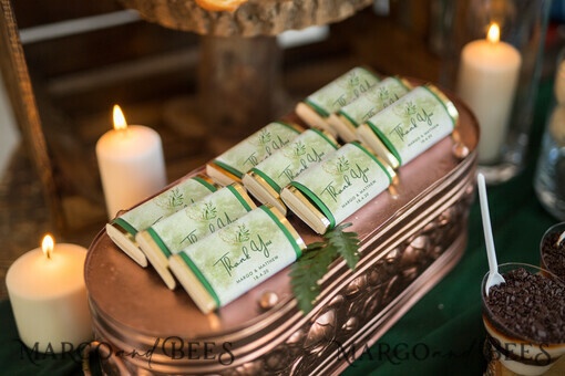 WEDDING FAVORS Wedding Favor Tags & Labels Wedding Thank You Favor Chocolate Personalized 