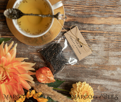WEDDING FAVORS Wedding Favor Tea Bags  Wedding Thank You favors, Thank You Tea Bags