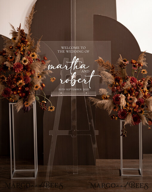 TABLE PLANS AND WEDDING WELCOME SIGNS clear acrylic Simple Clear Acrylic Wedding Welcome Sign, Transparent Wedding Decor, Personalised Wedding Sign, Wedding Board, Welcome Wedding Board 