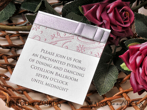 EVENING INVITATIONS romantic 