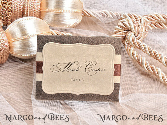 PLACE CARDS / TABLE CARDS Rustic Eco Wedding Place cards custom made Acrylic place cards, rustic escort cards 15/ruw/w