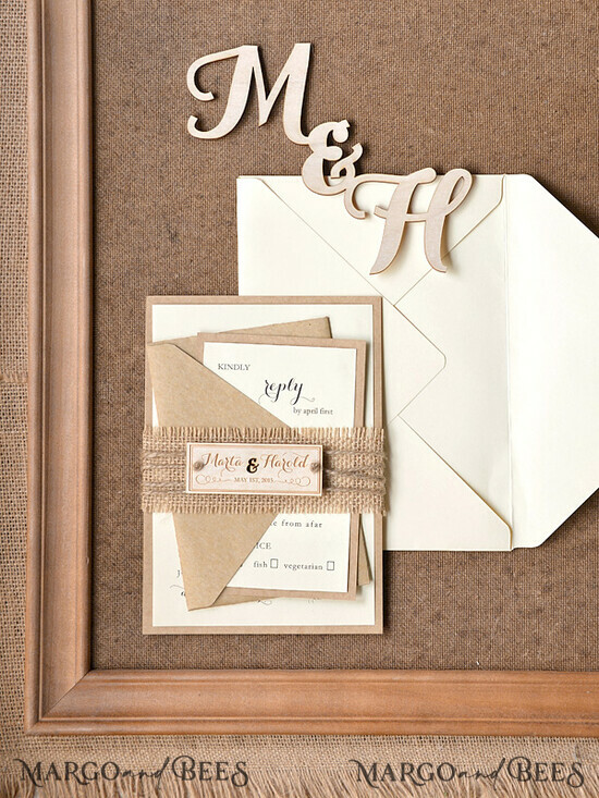 WEDDING INVITATIONS forest / Mountains / woodland theme Affordable wedding invitations, country barn stationery 02/wood/z