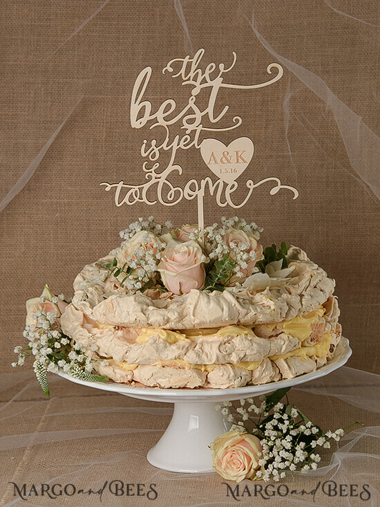 CAKE TOPPER RUSTIC wedding cake topper, wooden 16/rus1/CT