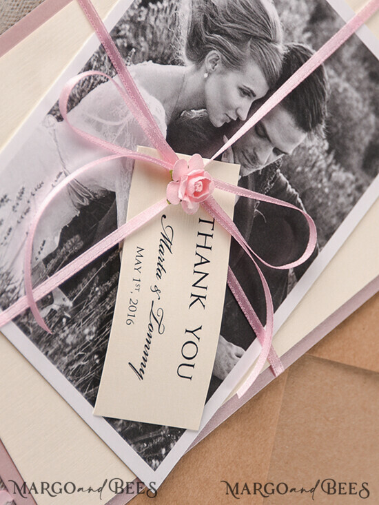 THANK YOU CARDS rustic Thank you Wedding Set 02/rtsw/THC