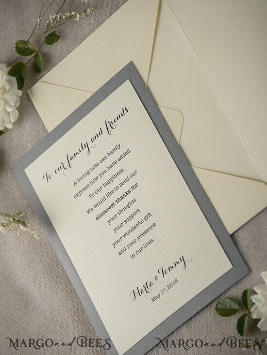 THANK YOU CARDS rustic Thank you Wedding Stationery 23/rtsw/THC