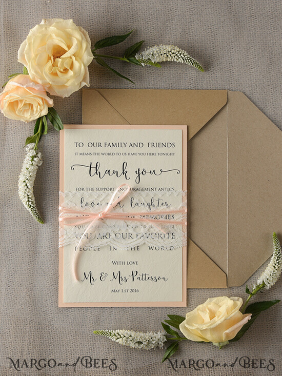 THANK YOU CARDS rustic thank you 31/rtsw/THC