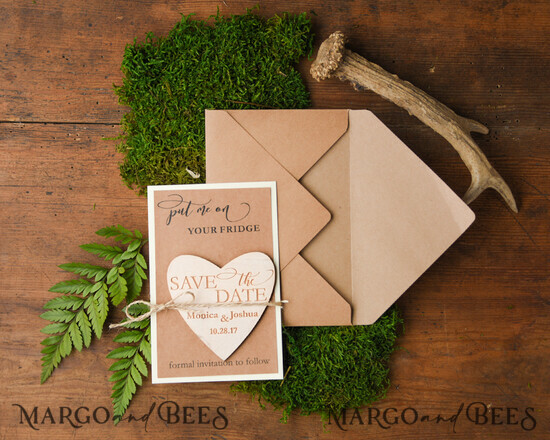 SAVE THE DATES rustic boho magnets Personalised Wedding Save the dates, Magnets for Your Wedding 0001/mg/std