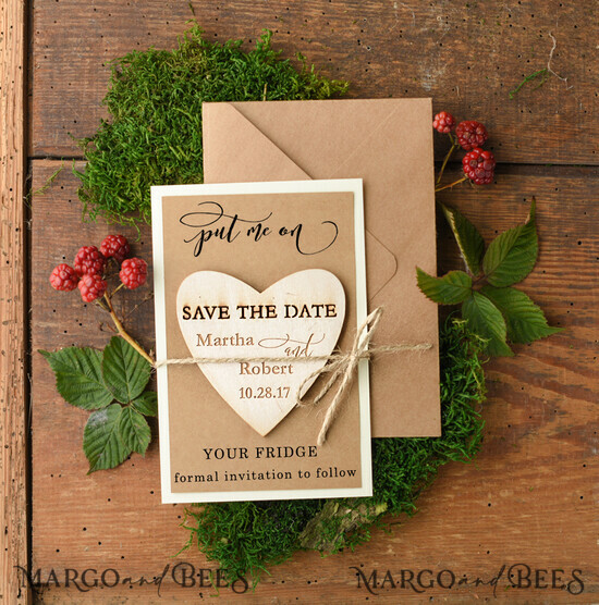 SAVE THE DATES rustic boho magnets Save the date custom wording, magnets cards 003/mg/std