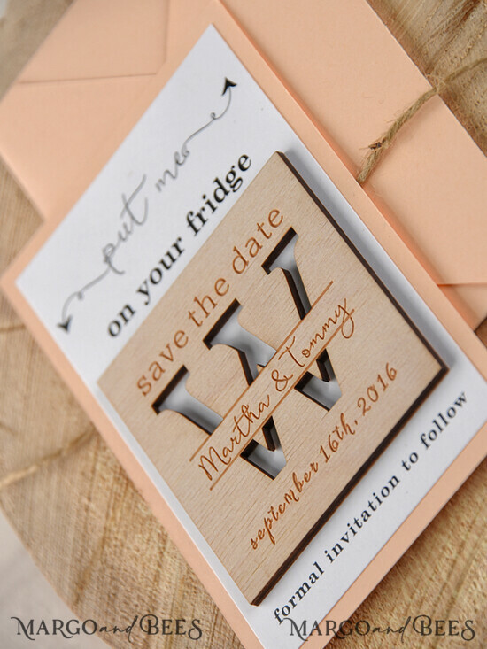 SAVE THE DATES rustic boho magnets Wedding Save the Date card, Personalised Fridge Magnets 011/mg/std