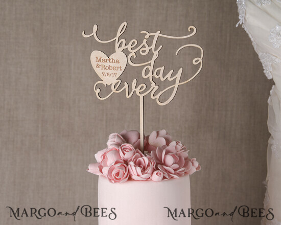 CAKE TOPPER wood cake topper, lasercut wooden cake topper 02/rst/CT