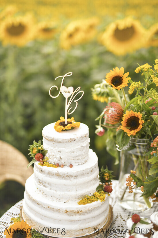 CAKE TOPPER wood topper, wooden cake topper 45/rus/CT