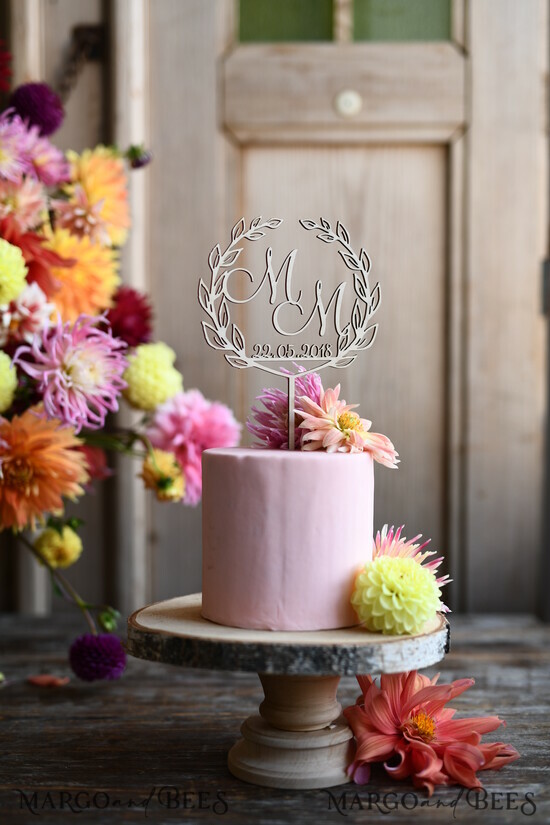 CAKE TOPPER wood topper, wooden cake topper 200/rst/CT