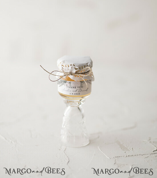 WEDDING FAVORS Wedding Favors Honey Jars Wedding Thank You favors, natural honey jars 13/MD/MD