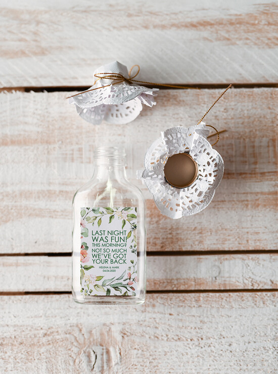 WEDDING FAVORS wedding hangover kits Wedding Favor gifts, personalized hangover kits 14/kit/but