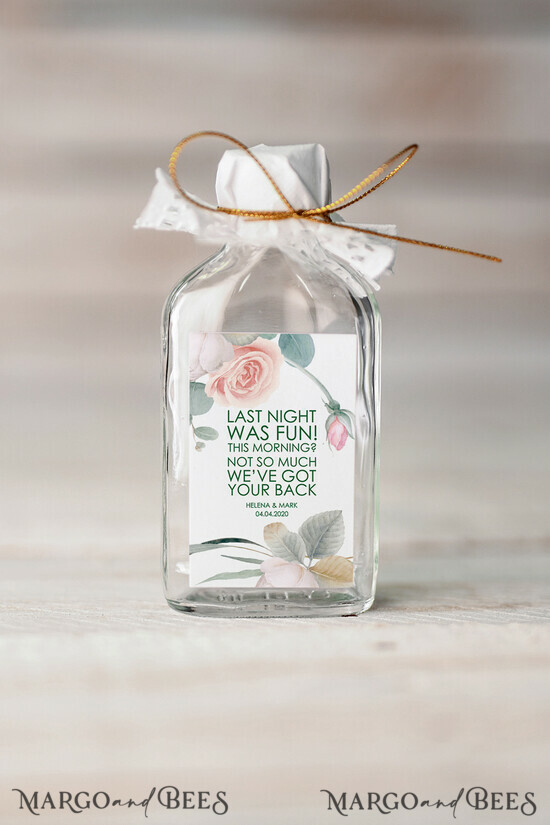 WEDDING FAVORS wedding hangover kits Wedding Favor gifts, hangover kit for day after 29/kit/but