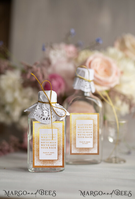 WEDDING FAVORS wedding hangover kits romantic wedding favors, hangover kit i regret nothing 1/GGLAM/but