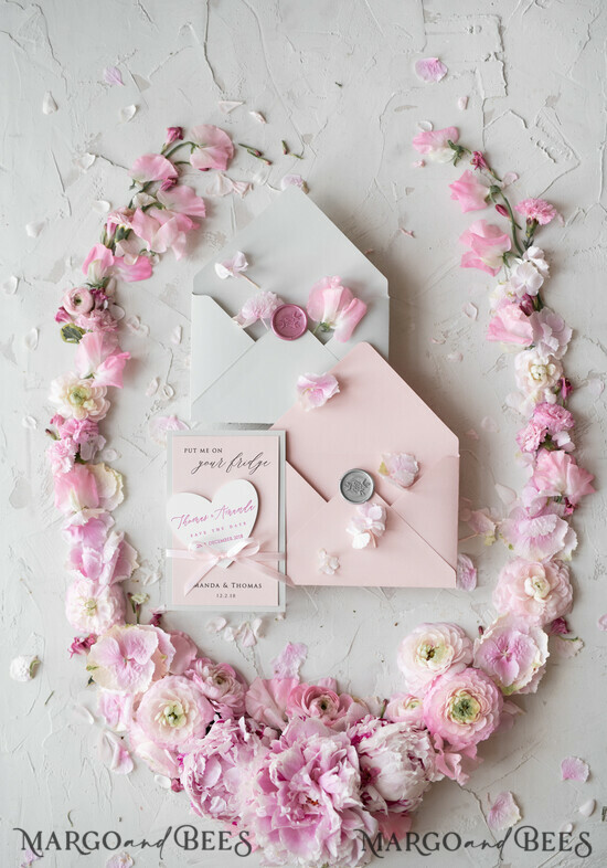 SAVE THE DATES acrylic gold magnets Save the date wedding card, gold mirror magnet 3/LACEE/std