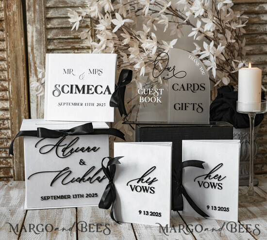  CARD BOXES velvet card boxes Velvet Set Card Box Guestbook & Sign, Wedding Card Box Instant Instax Guestbook, Black & White Wedding Money Box Sing Guestbook Set, BWs 055/Velgpxblack/setGCbS