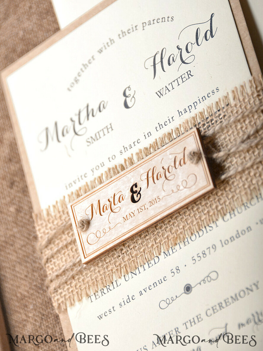 WEDDING INVITATIONS forest / Mountains / woodland theme woodland stationery