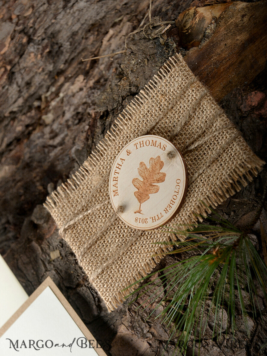 HOCHZEITS EINLADUNGEN Wald / Berge / Waldlandschaft Thema Waldstationery