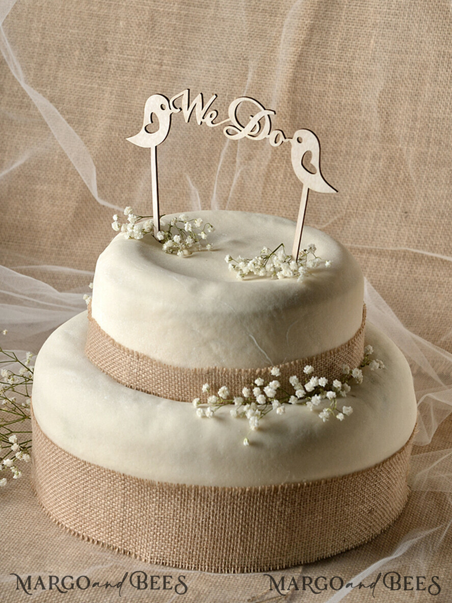 CAKE TOPPER RUSTIC wedding cake topper, vintage
