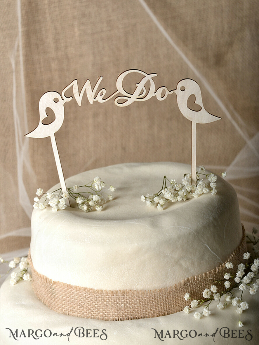 CAKE TOPPER RUSTIC wedding cake topper, vintage