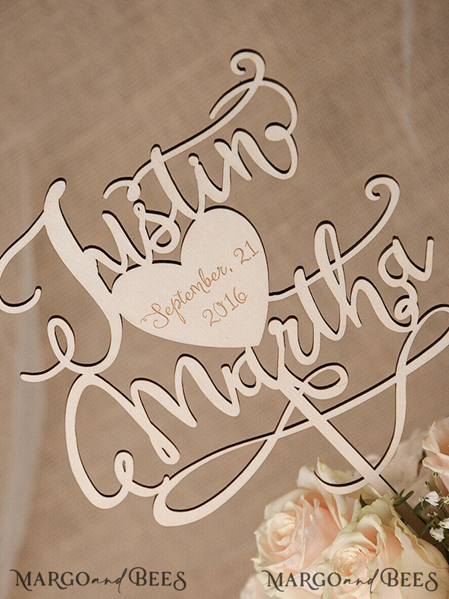 CAKE TOPPER RUSTIC cake topper, vintage