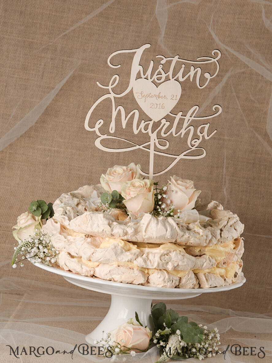 CAKE TOPPER RUSTIC cake topper, vintage