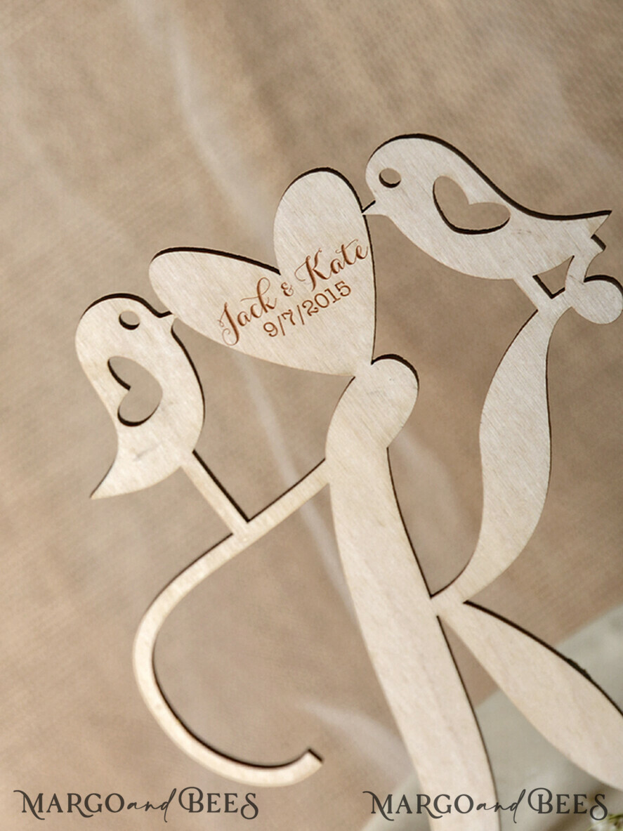 CAKE TOPPER RUSTIC topper, vintage