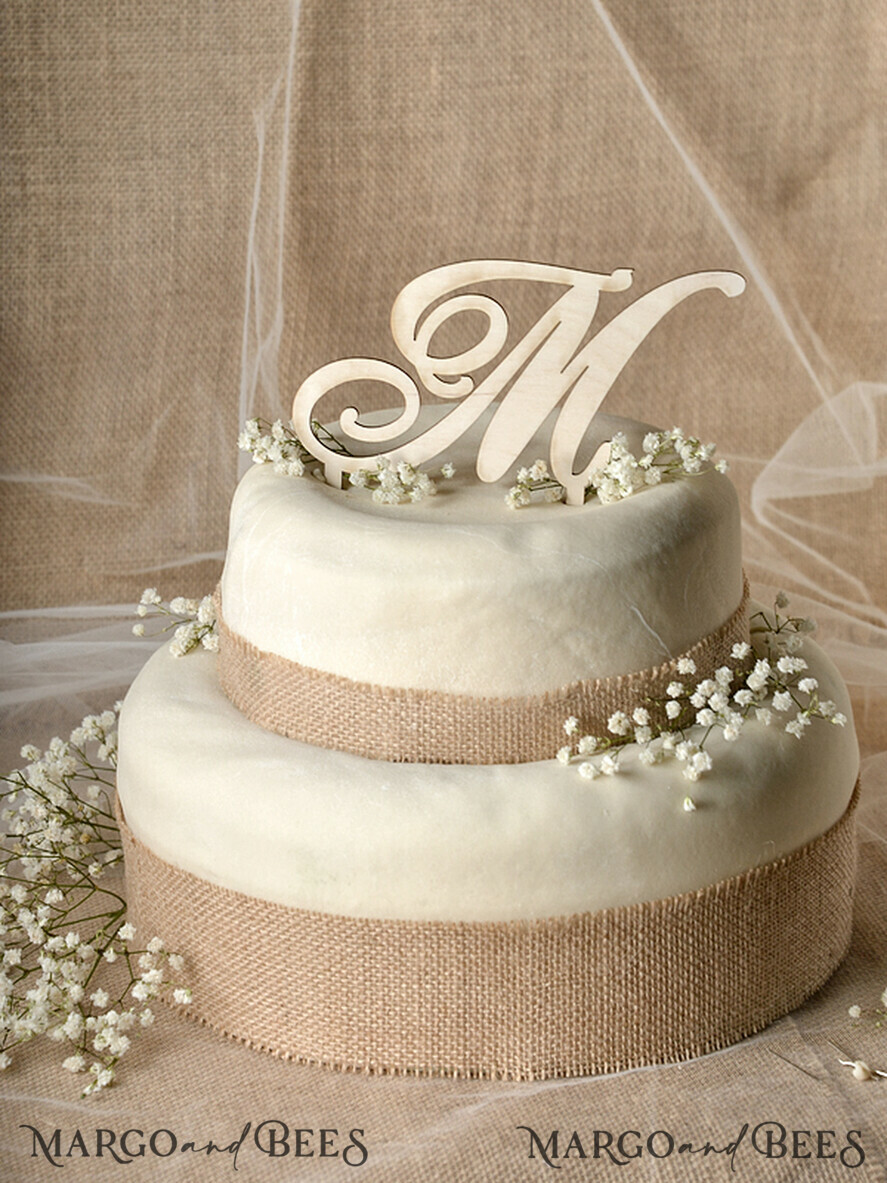 CAKE TOPPER RUSTIC cake topper, rustic