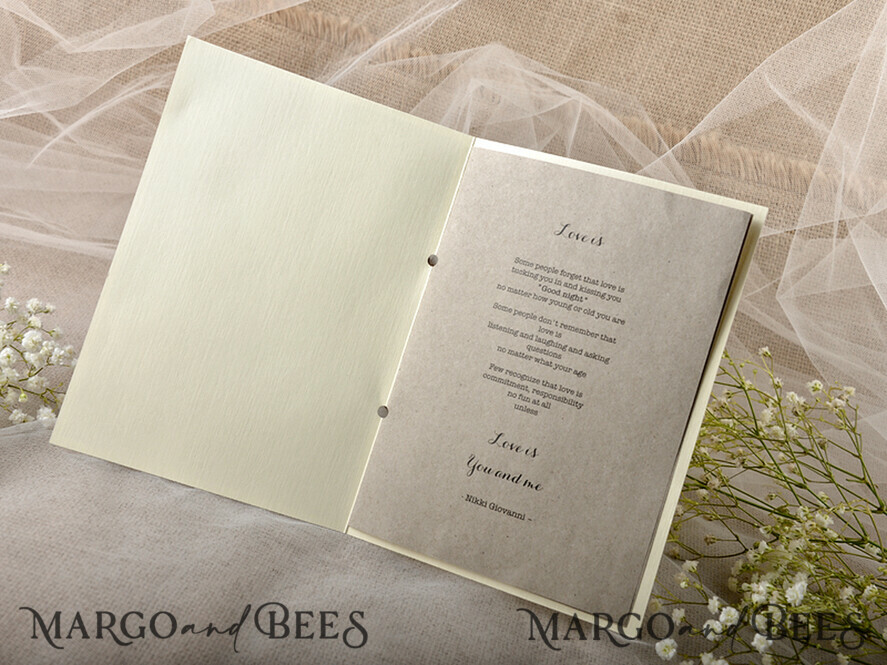 MENU & PROGRAMS rustic Rustic Dandelion Wedding Program with twine, Barn Wedding Program, Eco Romantic Personalized Cards, Simple Rustic Lace Wedding Program, Elegant Booklet Brown Wedding Cards
