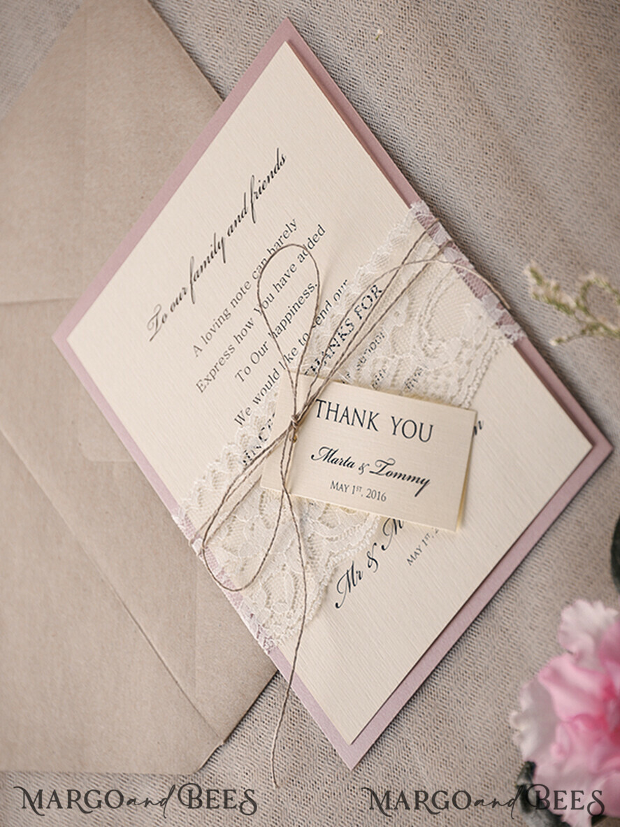 THANK YOU CARDS rustic 
