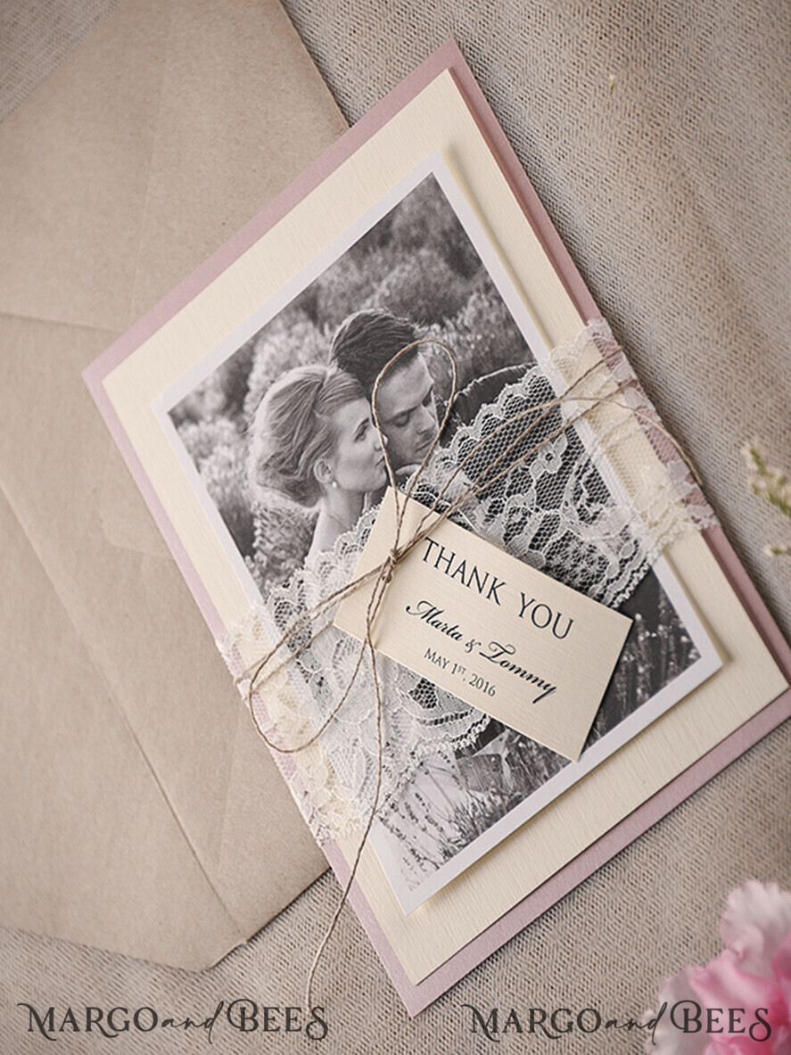 THANK YOU CARDS rustic 